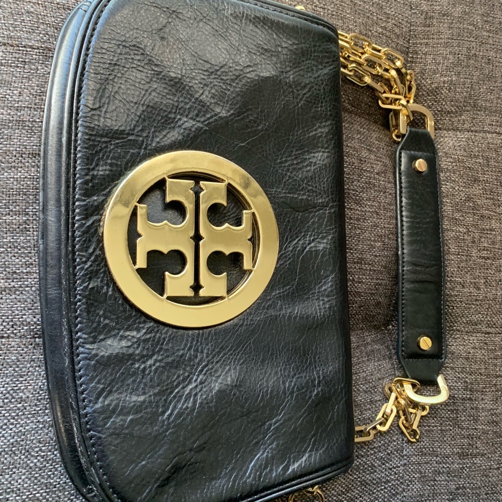 Tory Burch cross body clutch bag